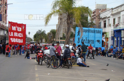 Solo estuvo 24 horas detenido el piquetero que sustrajo moto en operativo