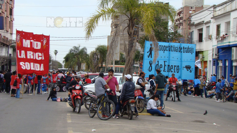 Solo estuvo 24 horas detenido el piquetero que sustrajo moto en operativo