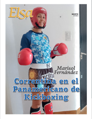 Correntina en el Panamericano de Kickboxing