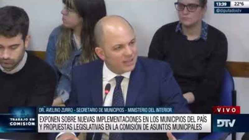El secretario de Municipios expuso en Diputados sobre las nuevas implementaciones en los municipios del país