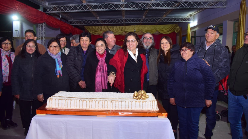 Bodas de oro de la Escuela 801 del paraje El Palo Blanco