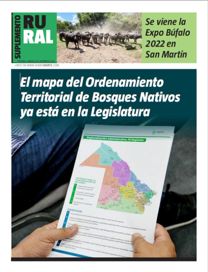 El mapa del Ordenamiento Territorial de Bosques Nativos ya está en la Legislatura