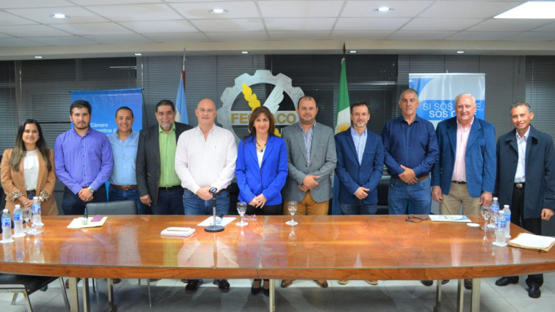 Nueva comisión directiva de la Fechaco y sorteo de premios por el Black Friday 3
