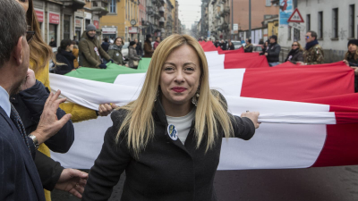 Meloni: "Acabaremos con el sistema de poder de la izquierda"