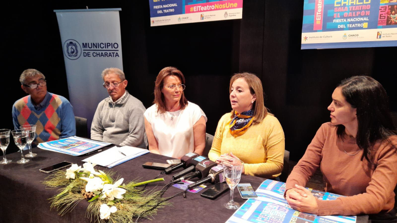 Charata presente en el Festival Nacional del Teatro