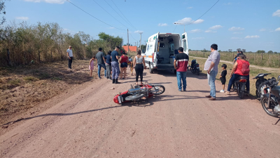 Charata: joven perdió la vida tras caer de su motocicleta