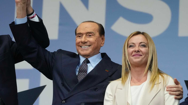 Meloni cruzó duramente a Berlusconi por sus declaraciones sobre Putin
