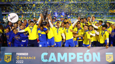 Boca empató con Independiente y es campeón de la Liga Profesional