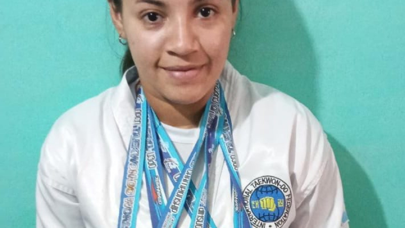 Milagros González: "El taekwondo me cambió la vida"