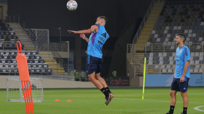 Argentina se volvió a entrenar en Abu Dhabi