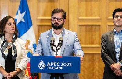 Boric: "Chile no cederá a presiones para elegir entre EEUU y China"
