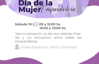 Jornada por el Día de la Mujer Emprendedora en el Chalet Rapaccioli