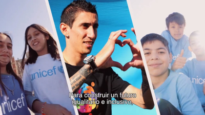El mensaje de Di María sobre el juego y los derechos de chicos y chicas