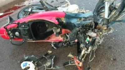 Dos muertos: el saldo que dejó el choque de motos en Quitilipi
