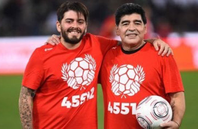 Diego Junior suavizó sus dichos contra Lio Messi: "Es mi capitán, lo adoro"