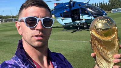 Cuánto vale la camisa que usaron los jugadores de la Selección Argentina en los festejos