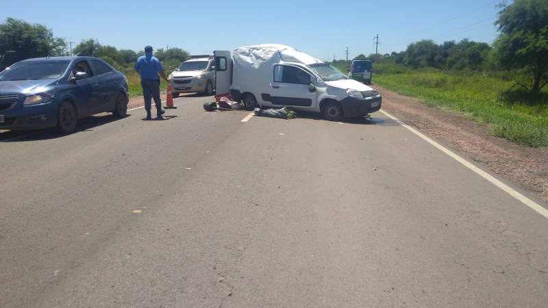 Siniestro fatal en la ruta 16 a la altura de Concepción del Bermejo
