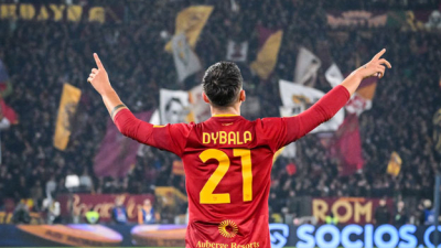 Dybala marcó un doblete en la victoria de la Roma ante la Fiorentina