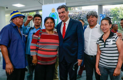 Capitanich anunció la convocatoria a elecciones en Colonia Aborigen