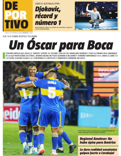 Un Óscar para Boca