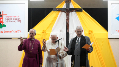 El Papa pidió a las iglesias que alcen su voz contra la injusticia en Sudán del Sur