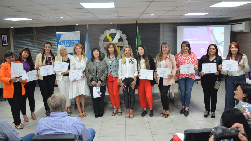 Marilin Giraudo, Irrita Segovia y Mónica Panzardi, distinguidas como mujeres empresarias chaqueñas 2023