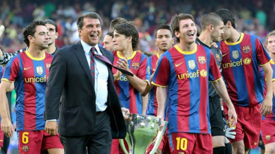 Laporta reconoció contactos con Messi para su posible retorno al Barcelona