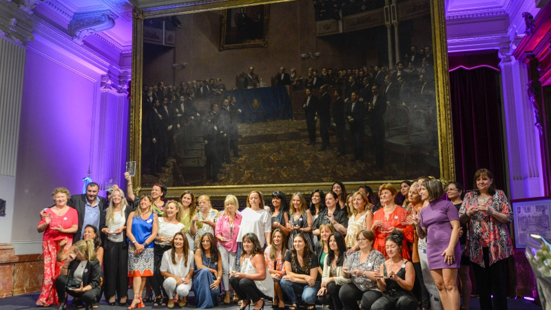 Diputados distinguió a mujeres trabajadoras legislativas en el marco del Día Internacional de la Mujer