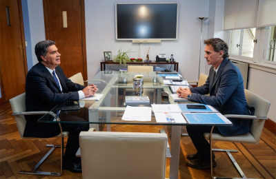 Capitanich y Katopodis analizaron avance de obras clave y proyectos