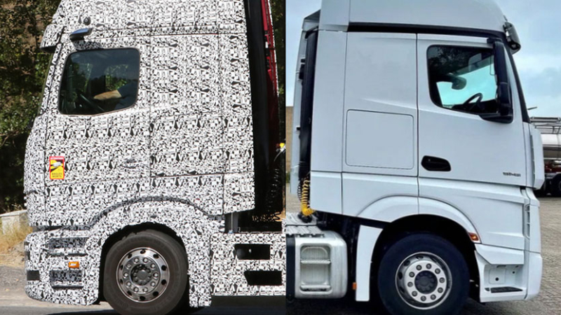 Mercedes trabaja en un Actros 100 % eléctrico