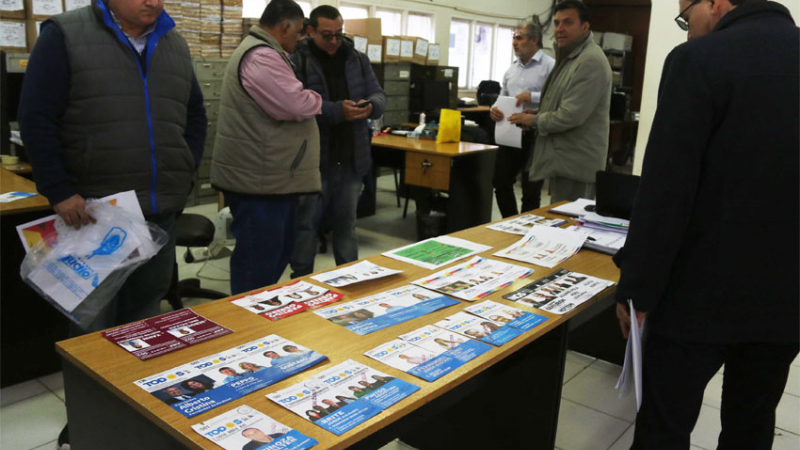 Hoy vence el plazo para presentar las listas que participarán en las Paso