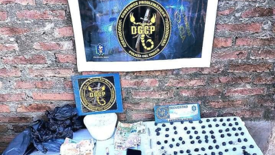 Narcomenudeo: incautan droga, dinero y una moto en San Martín