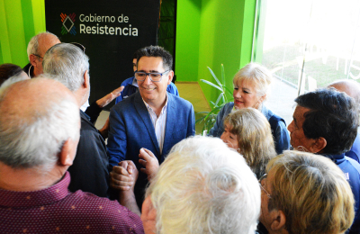 El intendente Martínez se reunió con jubilados municipales y escuchó sus demandas