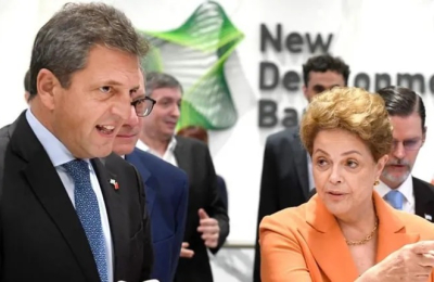 Dilma le anunció a Massa que en agosto Argentina ingresa al banco de los Brics