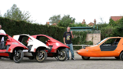 La moto que se conducía desde adentro