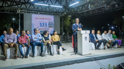 Aniversario de Lapachito: Capitanich inauguró obras