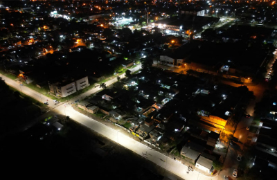 Habilitan pavimento de calle Brown que descomprime tránsito de la 9 de Julio