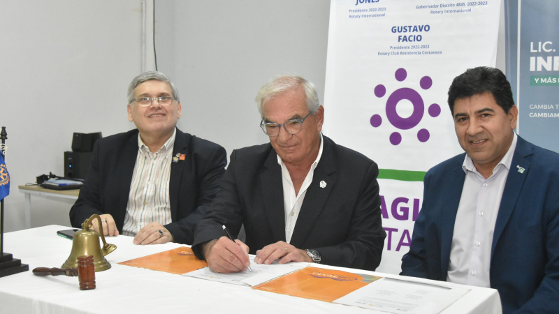 Convenio entre Rotary Costanera y la Universidad Siglo 21