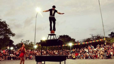 Chaque el circo vuelve a recorrer los barrios en vacaciones de invierno