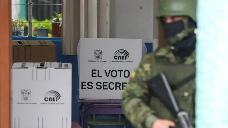 Ecuador votó presidente en medio de un proceso electoral cargado de violencia
