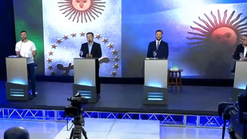 Debatieron los candidatos a diputados que encabezan las cuatro listas más votadas en las PASO