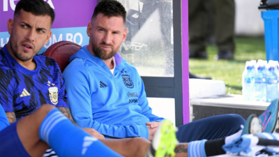 Scaloni: "Messi no estaba para jugar"