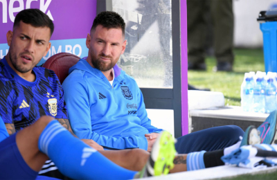 Scaloni: "Messi no estaba para jugar"