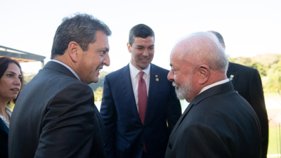 Massa con Presidentes en Iguazú