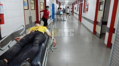 Zona sur: un hombre fue herido de dos balazos en un intento de robo