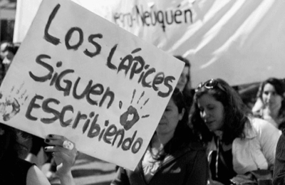 Sobre los lápices y los jóvenes de la Unión de Estudiantes Secundarios
