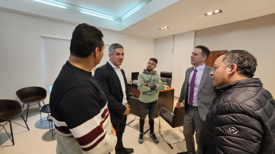 La gestión de Oestmann y Solá con pleno apoyo de los frentes sindicales