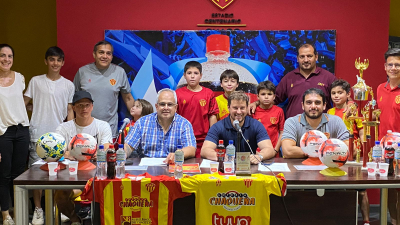 Sarmiento presentó la tercera edición del torneo infantil "El Decanito"