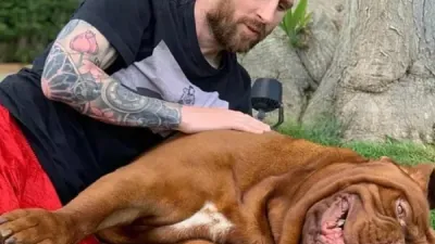 Lionel Messi contó dónde se encuentra su perro Hulk