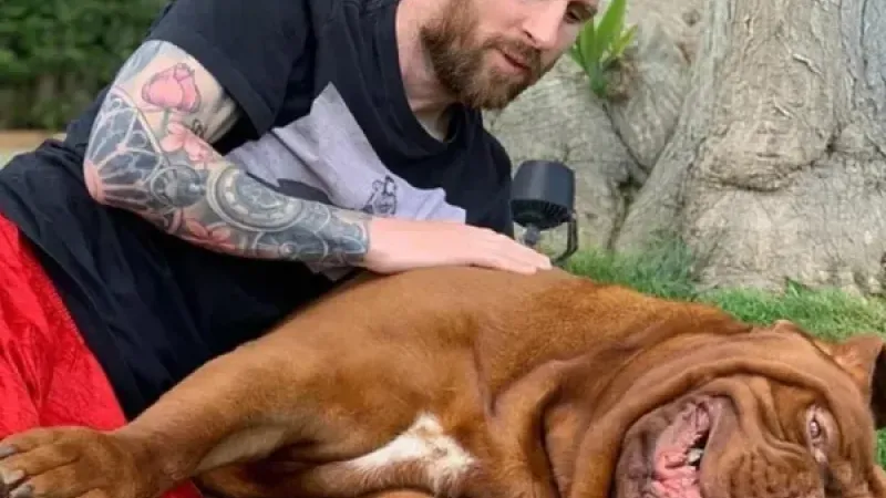 Lionel Messi contó dónde se encuentra su perro Hulk